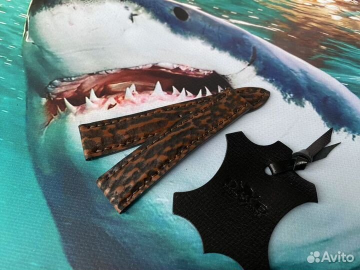 Ремешок для часов maurice lacroix из кожи акулы