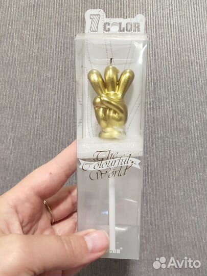 Свечка на 3 года