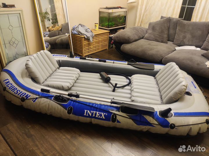 Лодка Интекс Intex Excursion 4