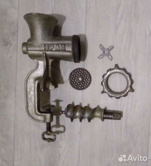 Мясорубки СССР тяжёлые касли Урал и клейменая