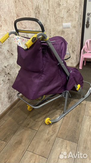 Коляска санки