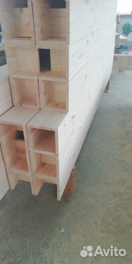 Декоративные балки из лиственницы (фальшбалки)