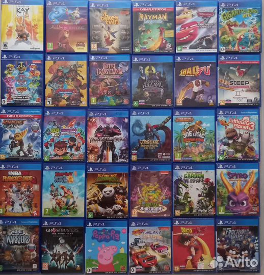 Прокат дисков на ps4