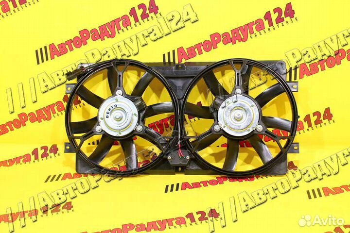 Электровентилятор основной ваз 2123 в сборе (двойн