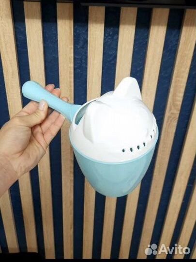 Ванночка для купания с горкой