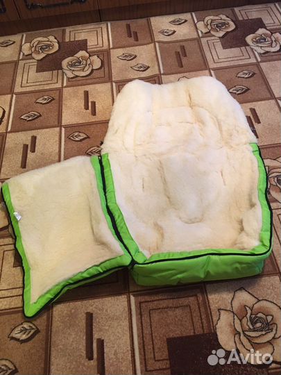 Теплый конверт в коляску