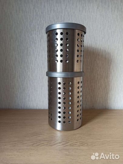 Банки с крышкой икеа Ordning IKEA нержавейка