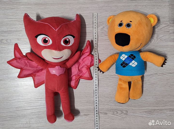 Мягкие игрушки Кеша и Алетт музыкальные