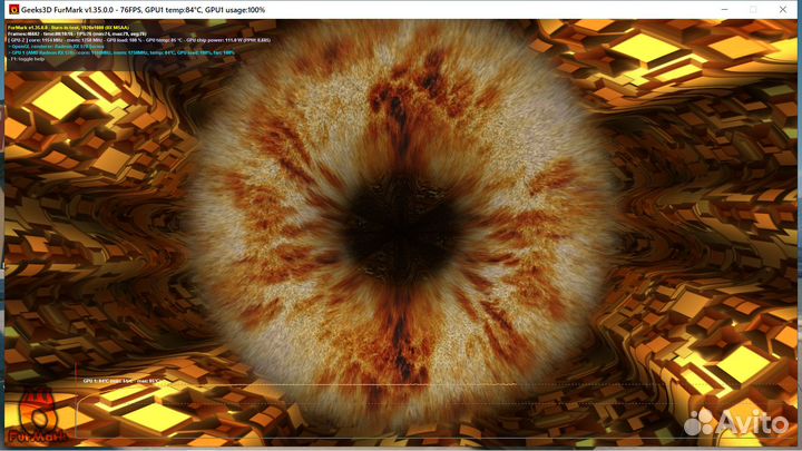 Видеокарта XFX RX 570 8 гб