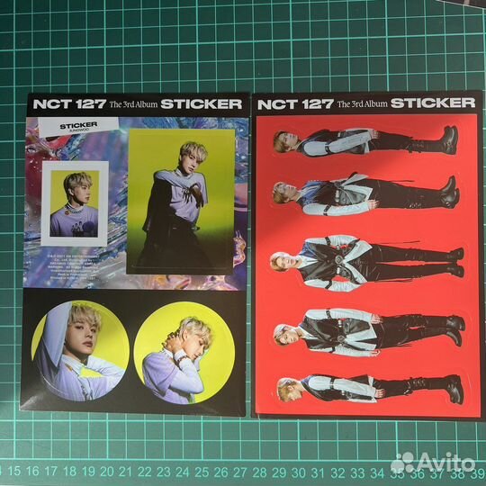 Открытки, стикеры nct 127