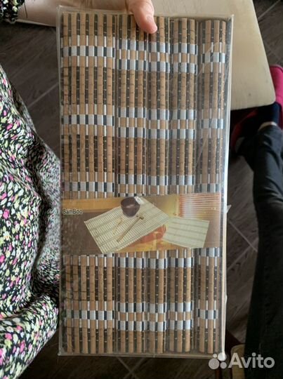 Бамбуковые коврики на стол