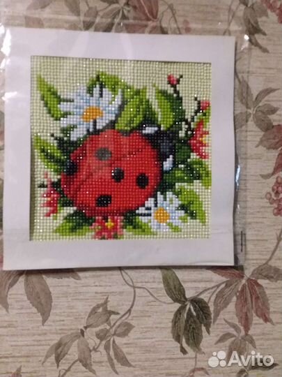 Готовая картина.Алмазная мозаика