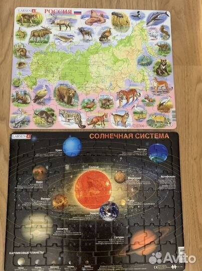 Супеские пазлы Larsen