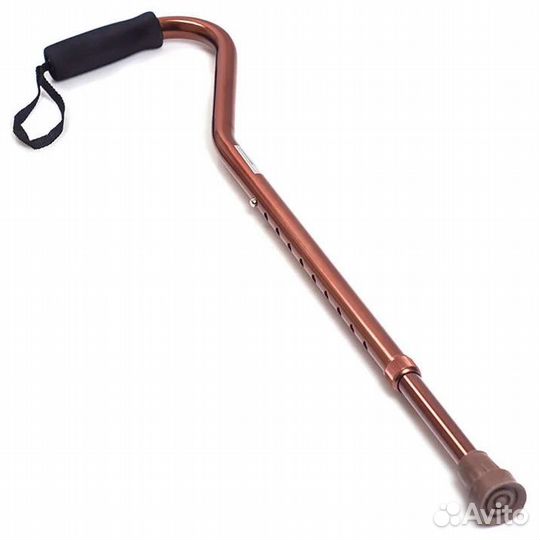 Трость одноопорная, телескопическая, на вес до 100