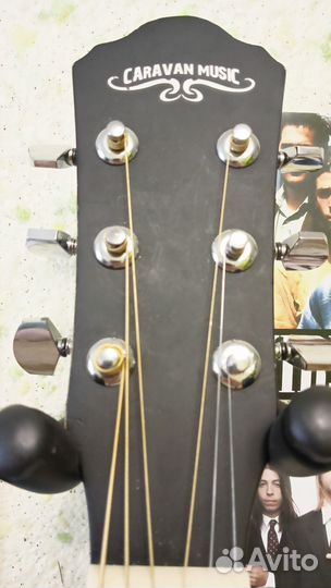 Продам акустическую гитару Caravan Music