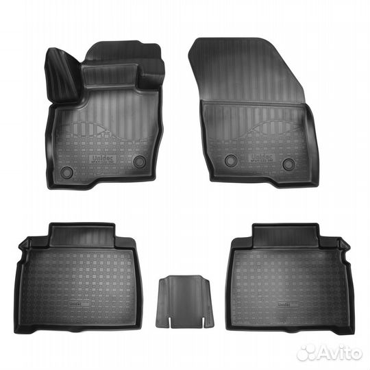 Коврики в салон для Ford Galaxy 3 (2015-2023)