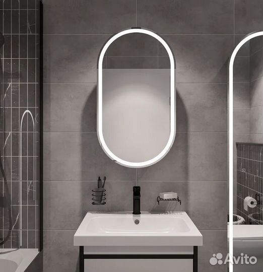 Зеркальный шкаф в ванную