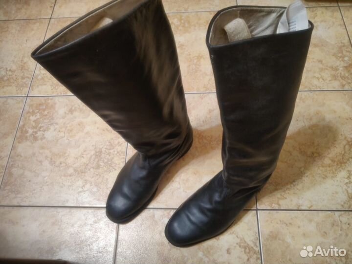 Сапоги офицерские хромовые