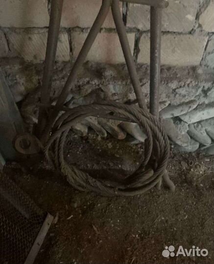 Трос буксировочный стальной