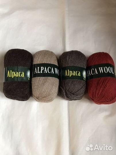 Пряжа Альпака шерсть