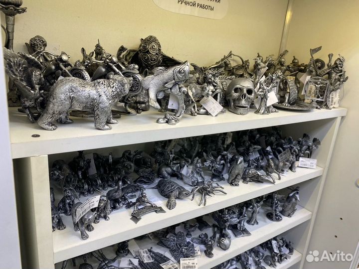 Оловянные фигурки ручной работы