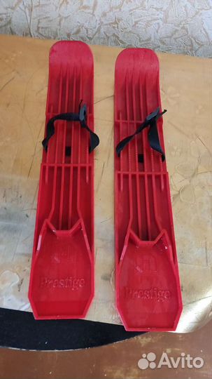 Лыжи детские пластик