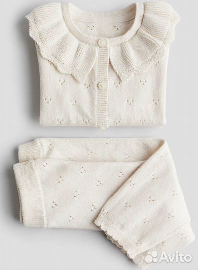 Вязаный костюм для девочки H&M 56,62