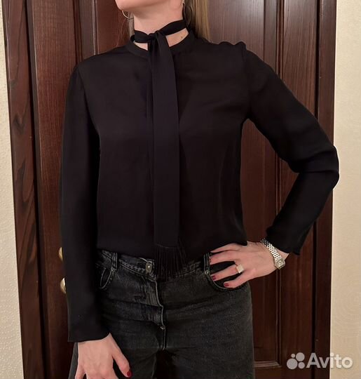Massimo dutti рубашка шелк