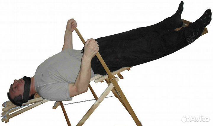 Тренажер для растяжки позвоночника и шеи