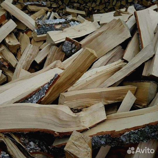 Дрова березовые. Колотые