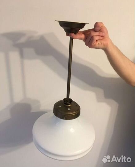 Сталинский подвесной светильник. СССР