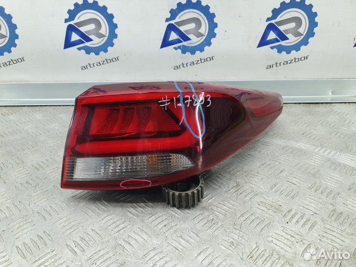 Фонарь задний наружный правый Kia Rio 4 X-Line