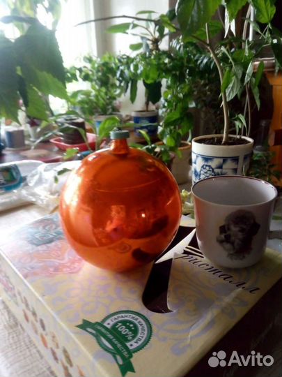 Елочная игрушка шар