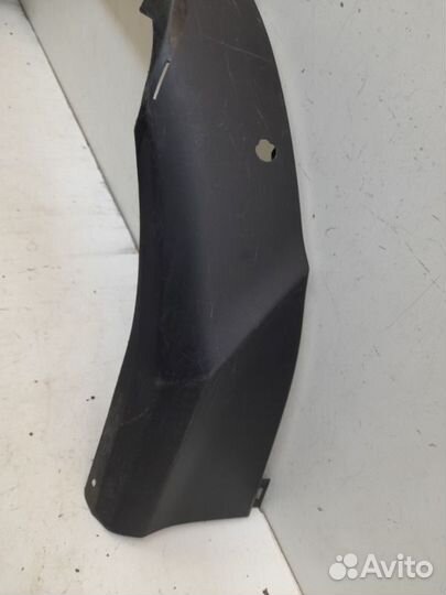 Юбка бампера задняя Toyota Rav4 40 2015-2019