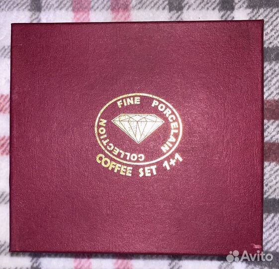 Чашка с блюдцем, кофейный набор