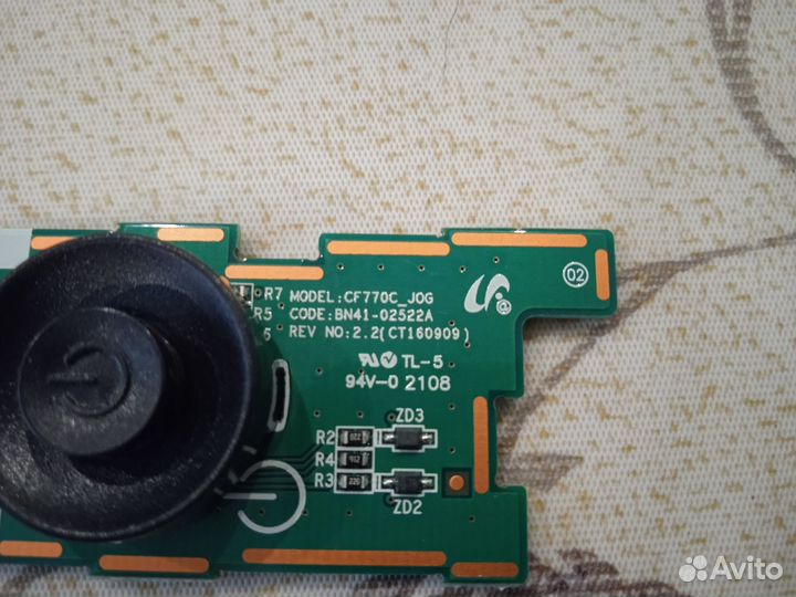 Кнопка включения от монитора Samsung F24T350FH