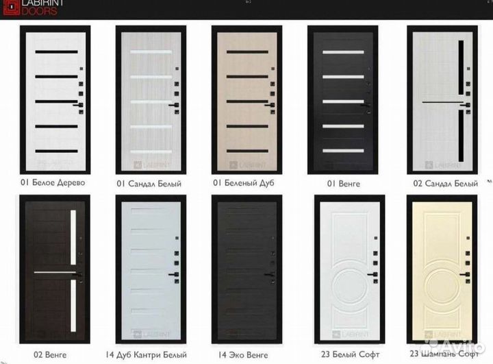 Дверь входная Белая Италия шумо-изоляционная