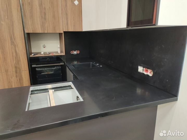 Столешница из искусственного камня (кварц, акрил)