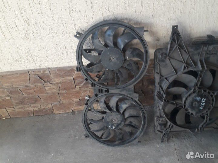 Диффузор с вентиляторами Nissan Teana j32