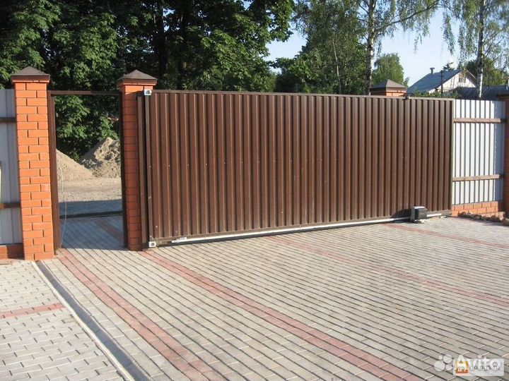 Ворота сдвижные уличные