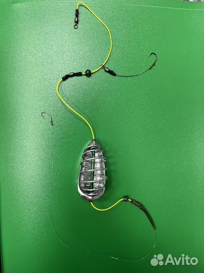 Фидерный рыболовный монтаж(донка)