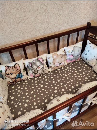 Бортики в кроватку