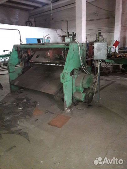 Гильотинные ножницы нк 3418