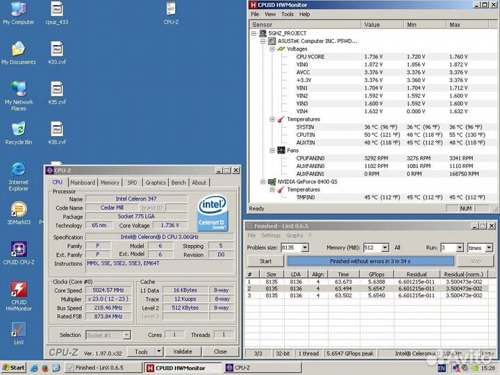 Asus P5WD2-E 5ггц+