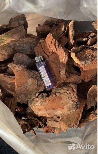 Кора сосны и лиственницы мульча