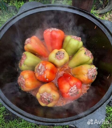 Казан чугунный 12 литров