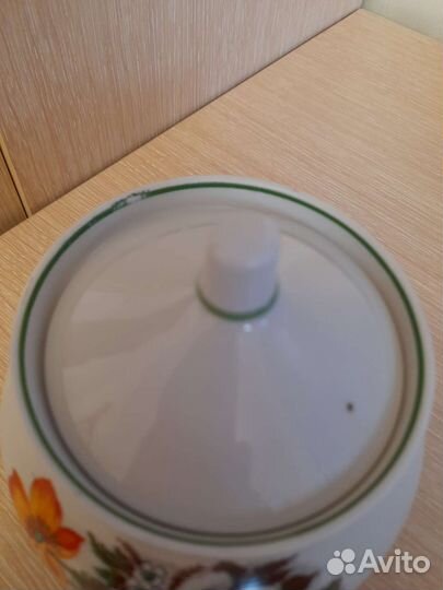 Сахарница и молочник Дулево