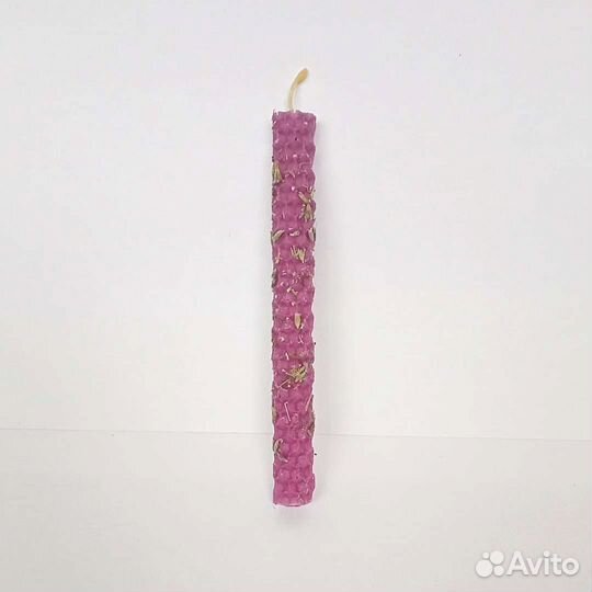 Свечи из вощины с травами