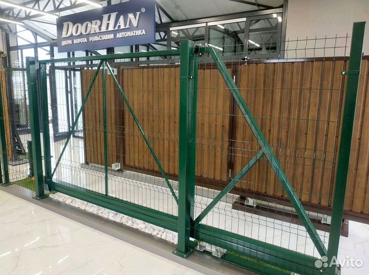 Откатные ворота для самостоятельного монтажа