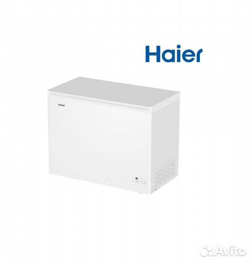 Морозильный ларь Haier с глухой крышкой